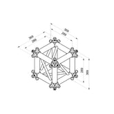 Alustage ALC34 Box Corner compatible Global Truss F34 PL / Prolyte H30V